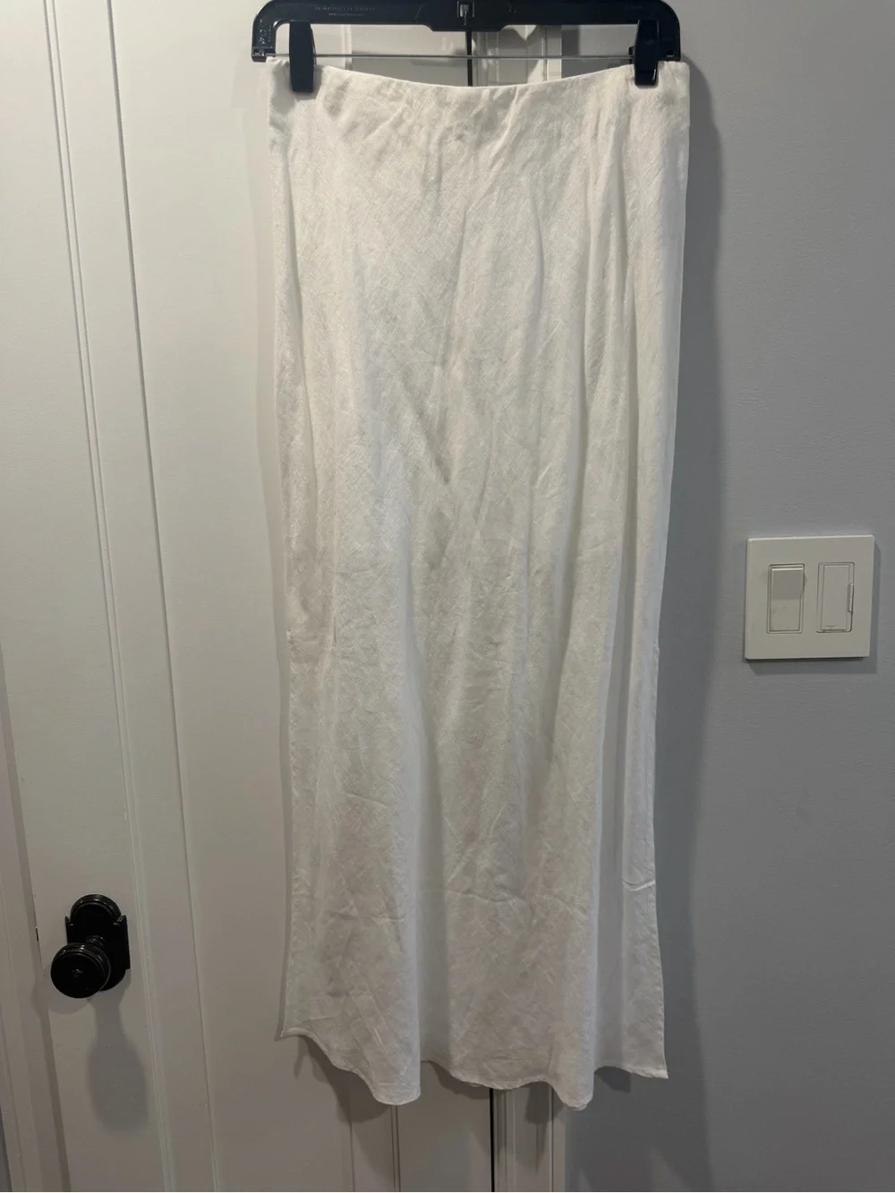 J. Crew Gwyneth slip skirt in linen NWT sz S - Picture 2 of 4